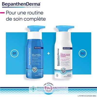 BepanthenDerma Crème Riche Réparatrice Corps 200 ml