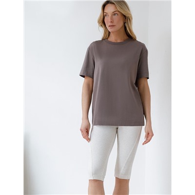 Капри из премиального хлопка с эластаном