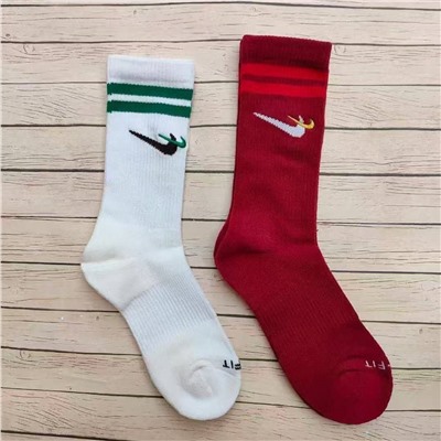 Высокие носки  NIK*E 👟  Внутри с махрой