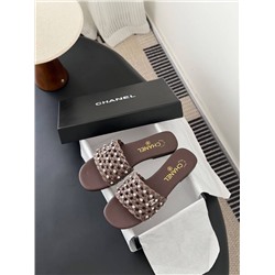 Женские шлепки / мюли 5 цветов ШАНЕЛ*Ь