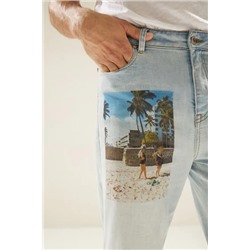 Jean unisex recto South Beach