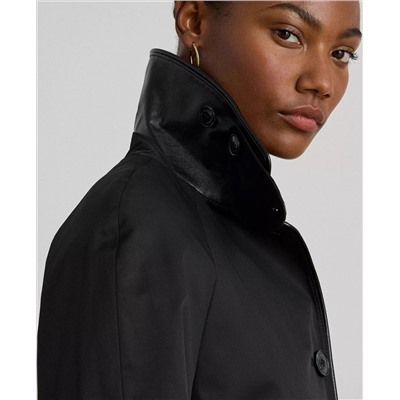 Lauren Ralph Lauren Women's Buttoned Maxi Trench Coat