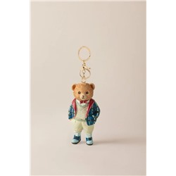 Boris Bear Anahtarlık - Lacivert/Açık Bej
