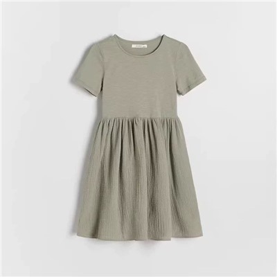 Лёгкое хлопковое платье РЕСЕРВ*Д