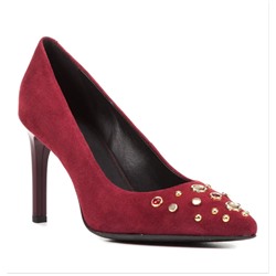 Geox Leder-Pumps in Rot