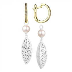 Серьги серебро 52974.1Y1W