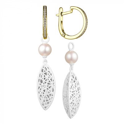 Серьги серебро 52974.1Y1W