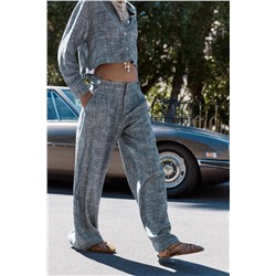 PANTALÓN WIDE LEG PINZAS