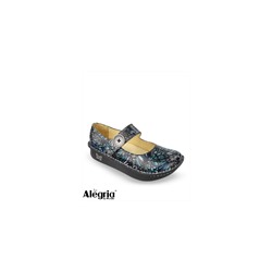 Alegria Blue Collage Paloma Clog