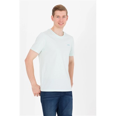 Erkek Nil Basic Bisiklet Yaka Tişört