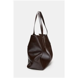 MAXI SHOPPER BAG WITH HANDLE DETAIL