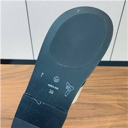 Женские шлепки через палец на плоской подошве  ЗЕ РО*У