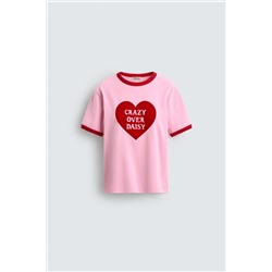 SLOGAN T-SHIRT HARRY LAMBERT FOR ZARA X DISNEY