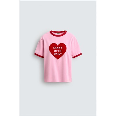 SLOGAN T-SHIRT HARRY LAMBERT FOR ZARA X DISNEY