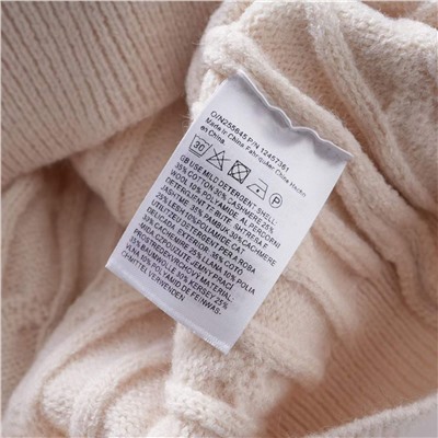 Женский вязаный шерстяной свитер Н*М