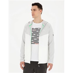 Açık Gri Regular Fit Örme Hırka