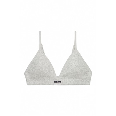 Sujetador triangular Seamless gris