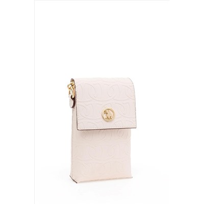 Kadın Bej Telefon Çantası