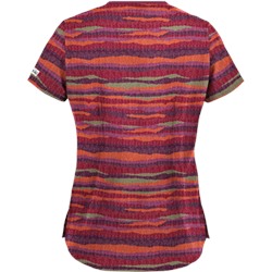 UA Knit Worthy Wine Print Scrub Top