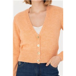 Kadın Pudra Triko Hırka