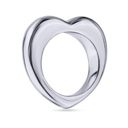 Кольцо Сердцебиение (покрытие родий), Есть комплект