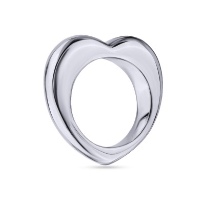 Кольцо Сердцебиение (покрытие родий), Есть комплект