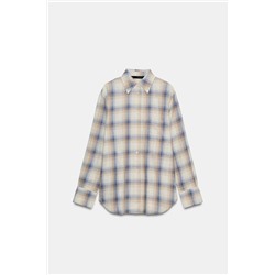 OVERSIZE CHECK SHIRT WITH POCKET
