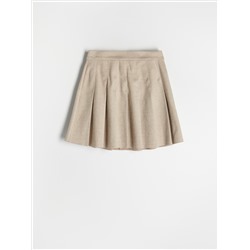 Jersey mini skirt