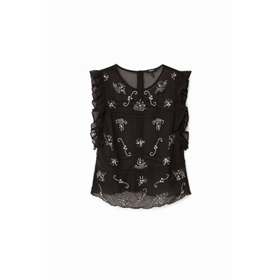 Blusa transparente Johnson Hartig