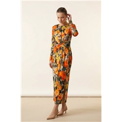 Платье  цветное