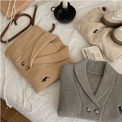 Кардиган для мальчиков/девочек Pol*o из шерсти