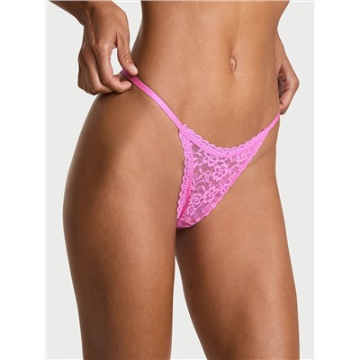 The Lacie Lace String Thong Panty