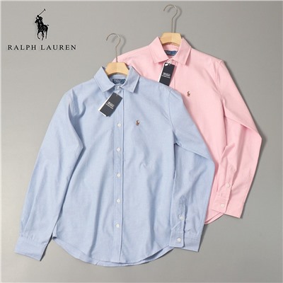 Женская льняная рубашка с длинными рукавами РАЛЬ*Ф Л