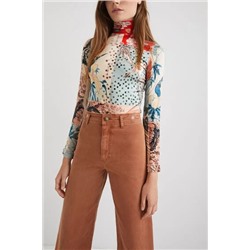 Pantalón wide leg straight