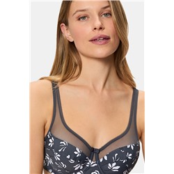 Sujetador de gran capacidad con aros Generous print flores