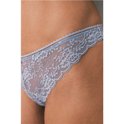 Braga clásica encaje azul