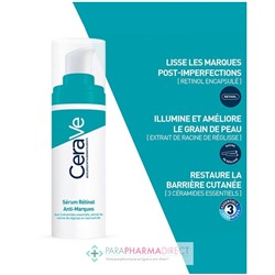 Cerave Sérum Rétinol Anti-Marques 30ml