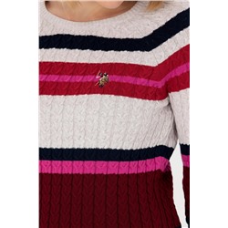 Kadın Lacivert Bisiklet Yaka Kazak