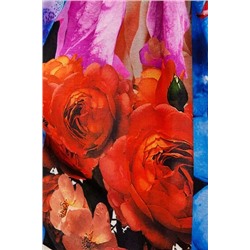 Vestido cut-out floral