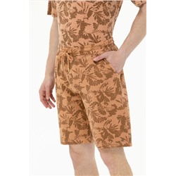 Erkek Pudra Örme Şort