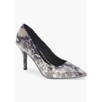 Preston Snakeskin Print Pump (Women) DKNY