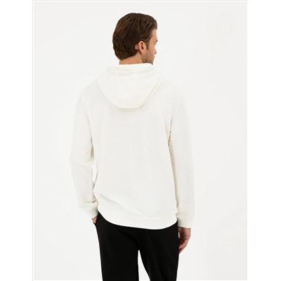 Ekru Regular Fit Sweatshirt