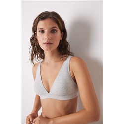 Sujetador triangular LOVELY halter gris