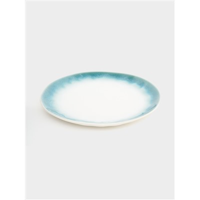 Тарелка обеденная, 26 см, голубая, Nuances