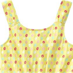 Mädchen Jumpsuit mit bunten Pünktchen