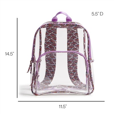 Vera Bradley    Оutlet clear backpack