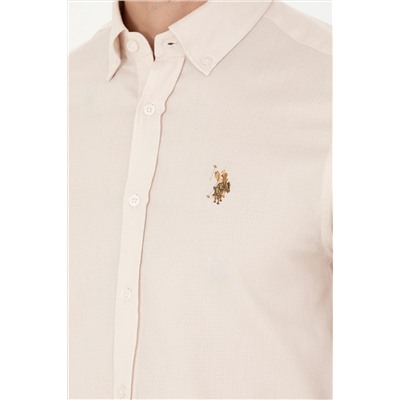 Erkek Beyaz Uzun Kollu Gömlek