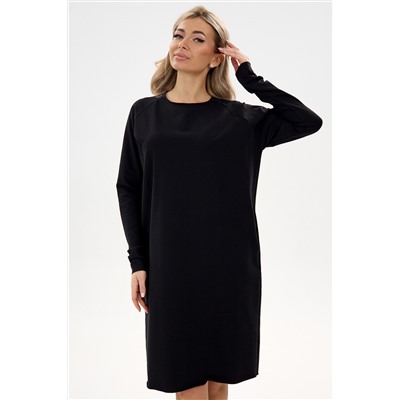 Платье футер-реглан