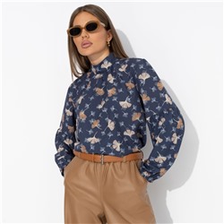 Блуза с акцентными рукавами, Драма в деталях