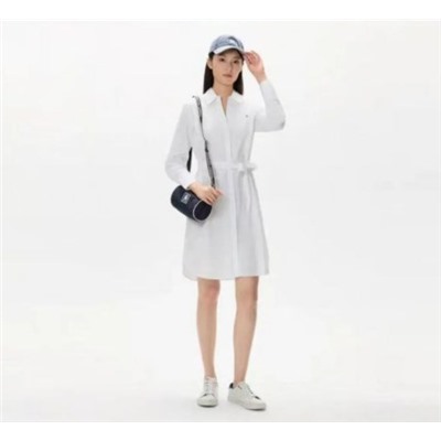 Женское хлопковое вышитое платье-рубашка ТОММИ ХИЛФИГЕ*Р